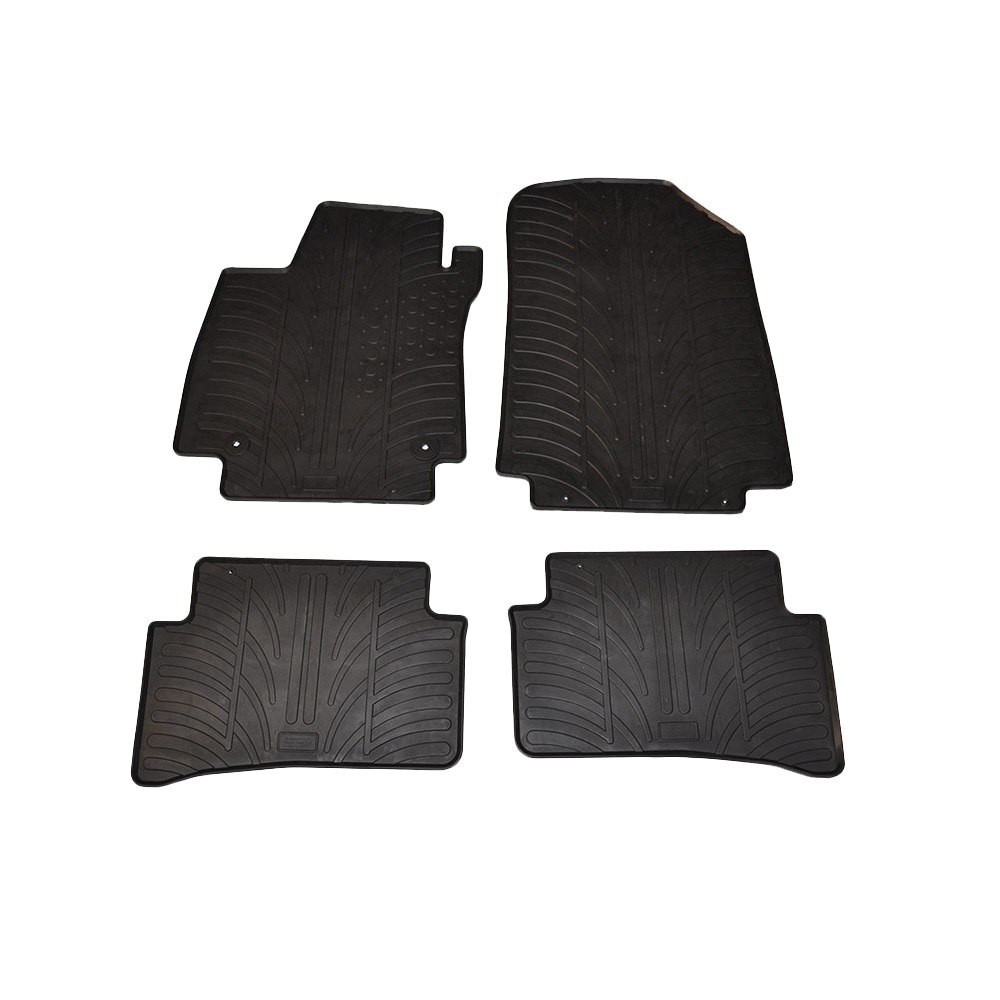 Set covorase auto Gledring din cauciuc, pentru Renault Clio 4 din 2012- cu 5 usi si Clio 4 model GT, Renault Captur 2012-> presuri auto, 4 buc.