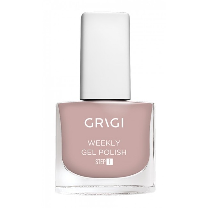Гел лак за нокти без печене, Grigi Weekly, 606 light nude rose, 12 мл