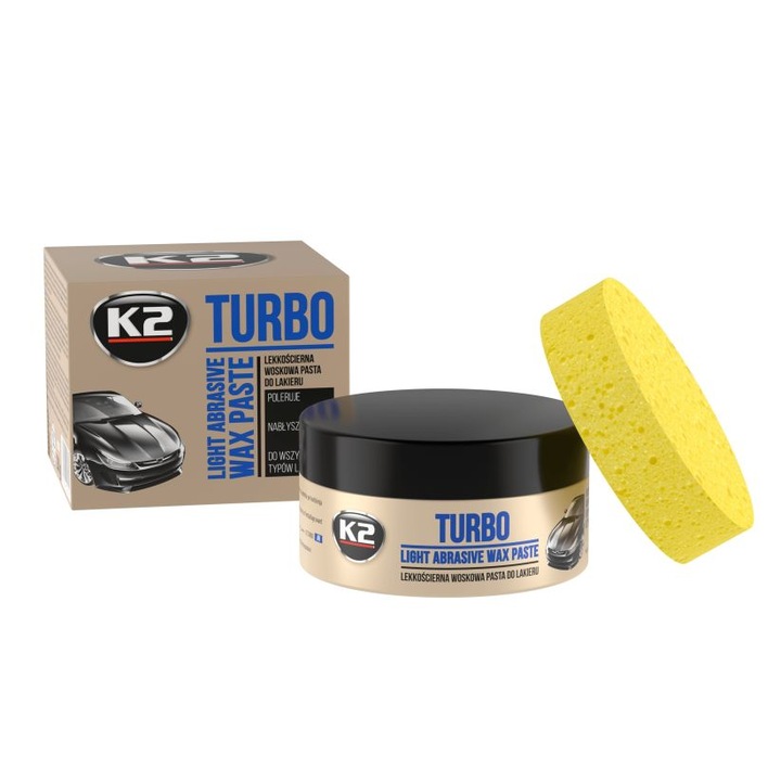Полираща паста за отстраняване на драскотини K2 TURBO WAX 250гр