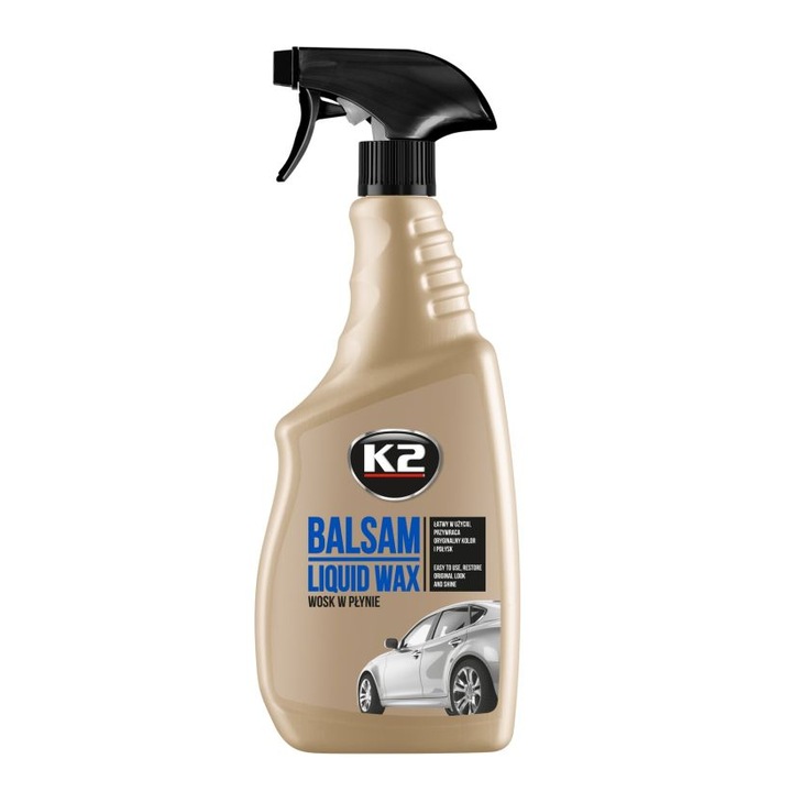 Течна вакса за полиране на бои K2 BALSAM LIQUID WAX 700ml