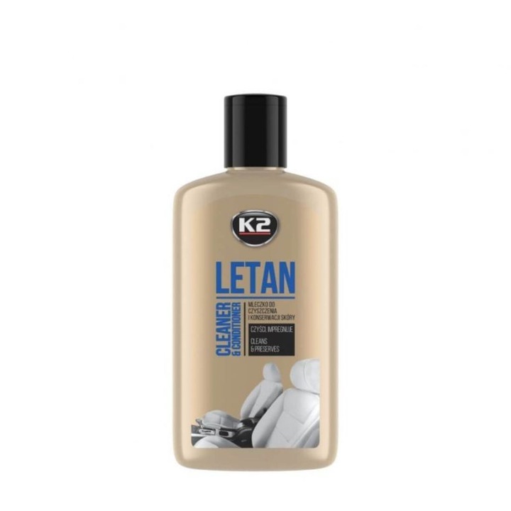 Разтвор за кожени тапицерии K2 LETAN 250мл