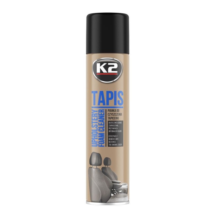 Пяна за почистване на тапицерия K2 TAPIS FOAM CLEANER 600мл