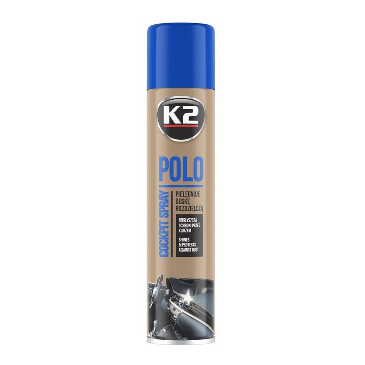 Fedélzeti spray K2 POLO COCKPIT 300ml Levendula