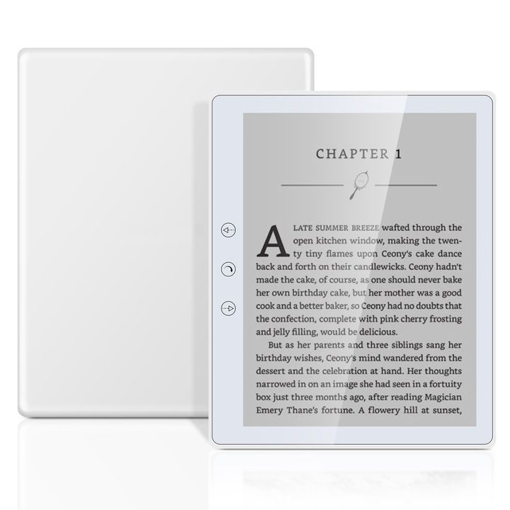 EBook Reader 2024, 32GB, Display 6" 300 ppi, 1 GB RAM USB Type C, WI-FI, Culoare Alb