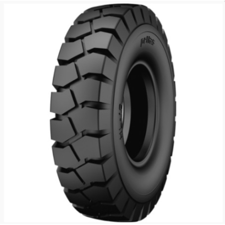 Anvelopa Profesionala JRH, 6.50-10, pentru Stivuitor, (camera plus manson protectie janta) Rezistenta la Taiere si Rupere, Constructie Diagonala, 10 Pliuri