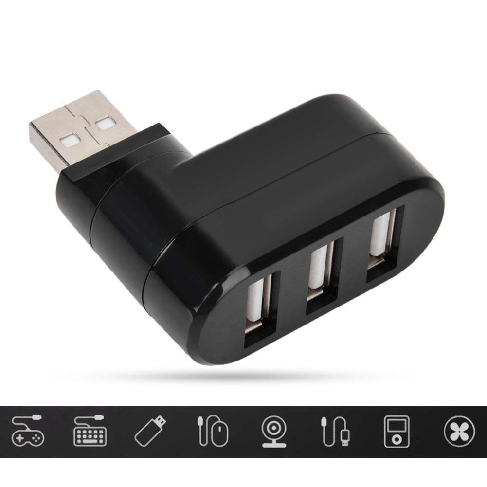 Hub USB Extern 3 In 1 JENUOS USB 3 0 Rotativ 180 Grade Adaptor Cu