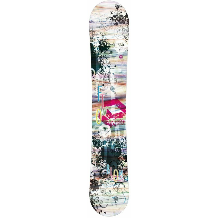 Placa Snowboard, FTWO, SNB Bloom, multicolor, 154 cm
