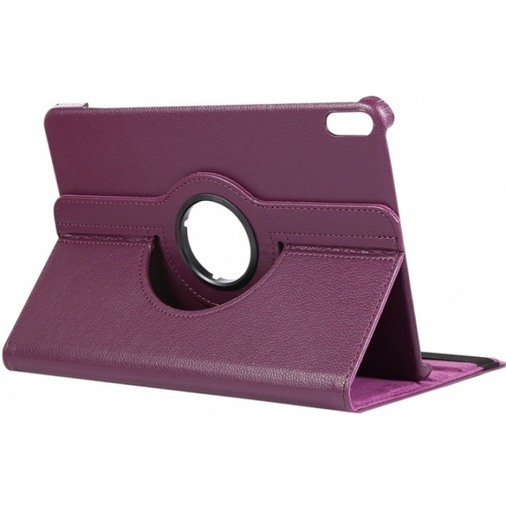 Husa de protectie pentru Tableta, Compatibila cu Honor Pad 8 (12 Inch), tip Stand, cu Suport rotativ 360°, Smart Design, GOZOPO, Mov
