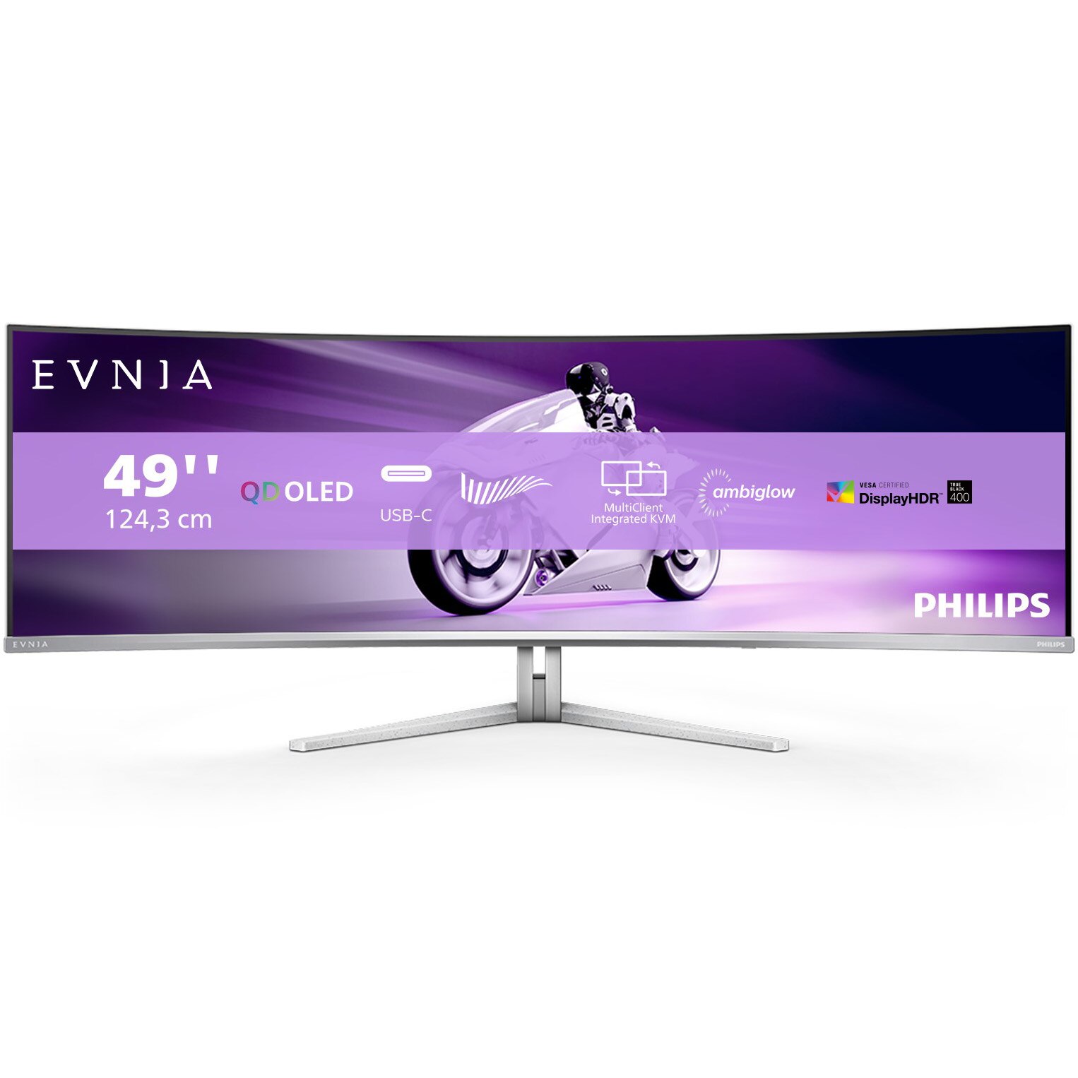 Philips EVNIA 48.9" DualQHD QD-OLED 144Hz