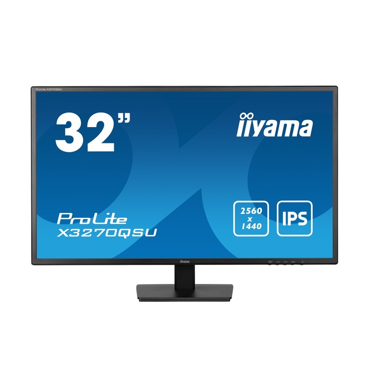 Iiyama 31,5" ProLite X3270QSU-B1 IPS LED, 242923, Monitor