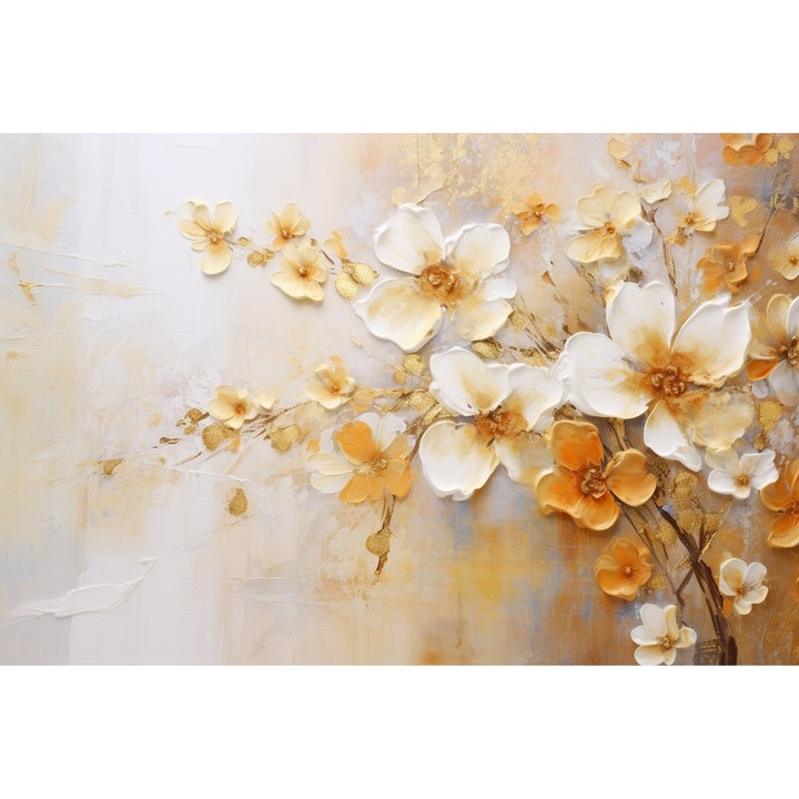 Картина на платно GRELYS PRINT, Магнолия, цветя, природа, хол, 80 х 50 см
