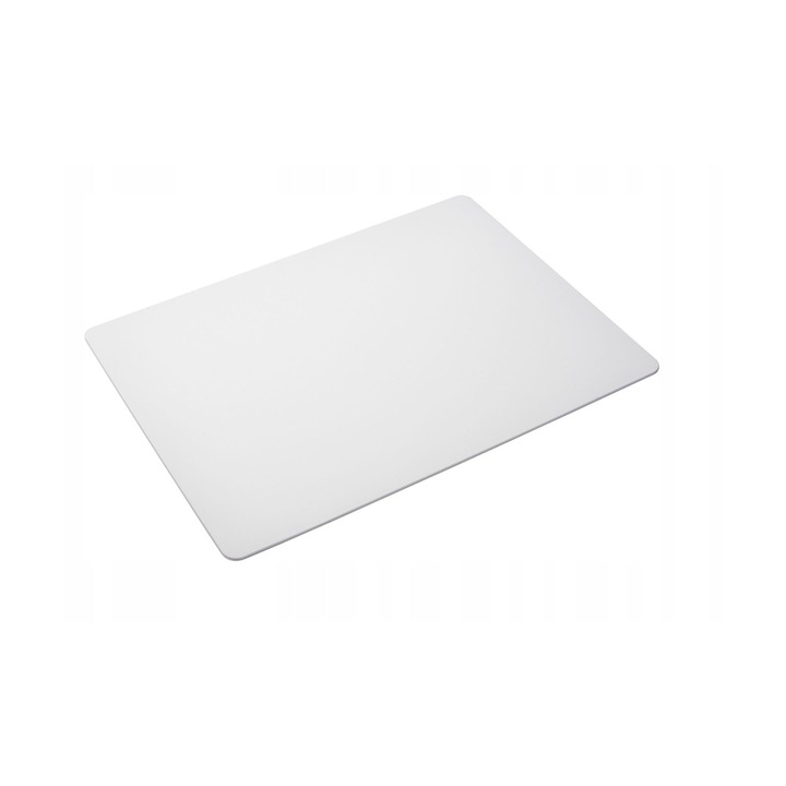 Tocator din plastic Shopiens®, 33 x 24 cm, flexibil, alb