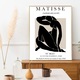Set 3 tablouri, tema Matisse Black, A3, 30cm x 42cm, fara rama, print pe hartie foto premium, 250 g/m2