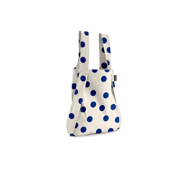 Sacosa-rucsac, Notabag, Marine Dots, 15kg, 45x65 cm
