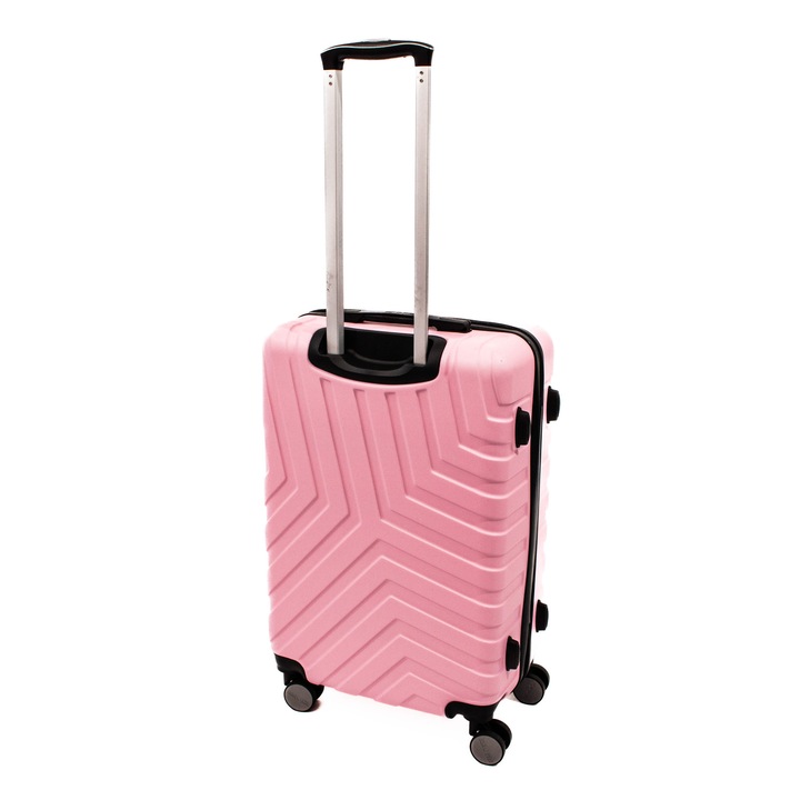 Куфар Lamonza Malibu 65x42x26 см 3,2 кг, розов