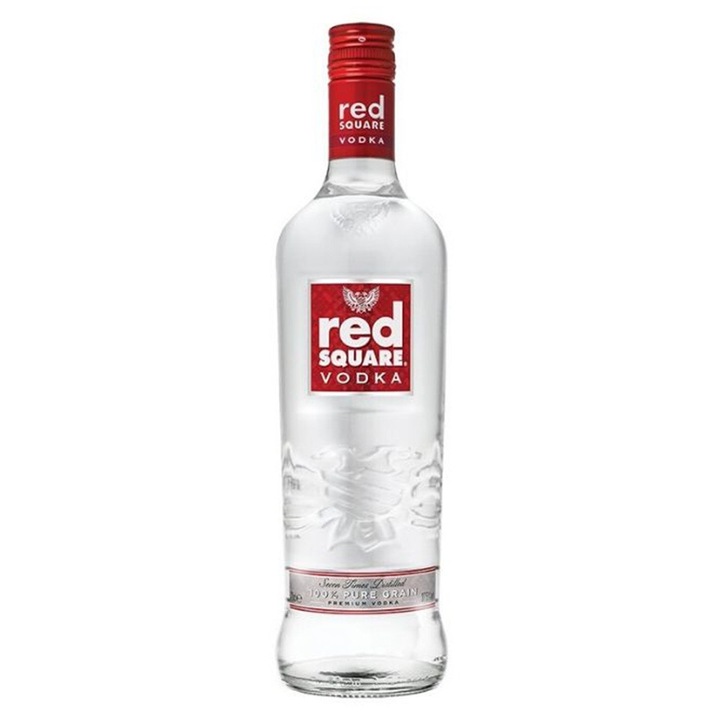 Set 4 x Vodka Red Square 40% Alcool, 0.7 l
