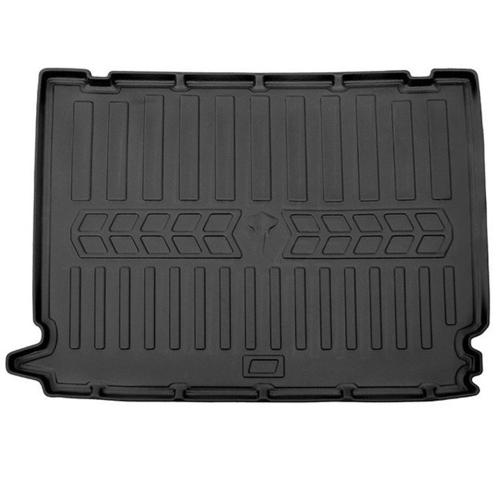 ESERNYŐ autós csomagtartó tálca, TPE gumi, fekete, Renault Clio IV-hez, kombi, magaspadlós, 2012-2019