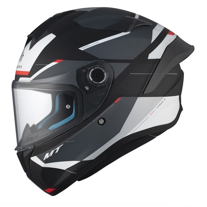 Casca moto integrala MT Targo Kay, gri mat, L 59-60cm