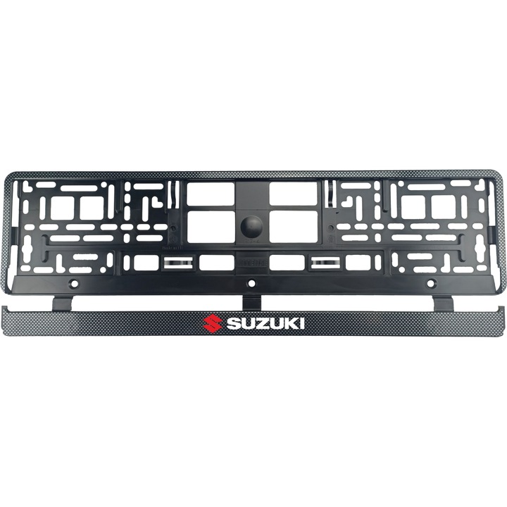 Комплект 2 карбонови поставки за регистрационни номера, За Suzuki II