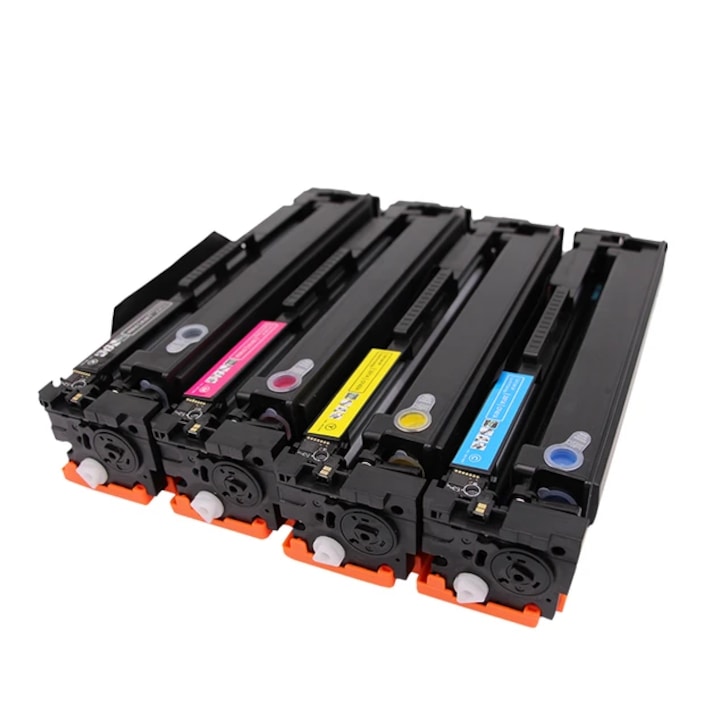 Комплект от 4 тонер касети, съвместими с CRG-045H, черна, циан, жълта, магента, 2800 страници, за CANON I-SENSYS LBP-611CN, I-SENSYS LBP-613CDW, I-SENSYS MF-631CN, IMAGECLASS MF-634CDW, IMAGECLASS MF-632CDW, I-SENSYS MF-635CX, IMAGECLASS LBP-612CDW