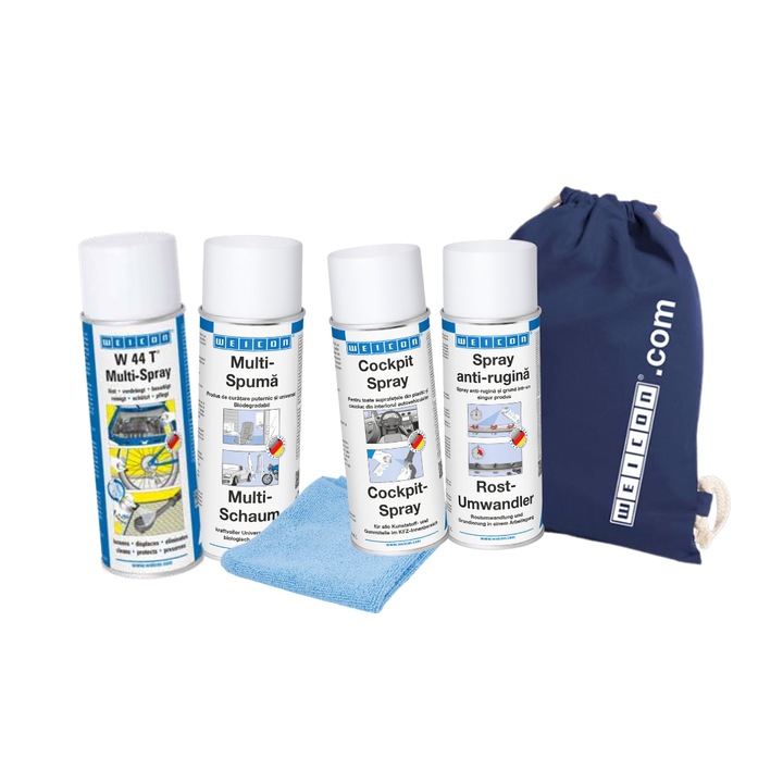 Weicon, Set 4 produse de curatare si protectie antirugina AUTO