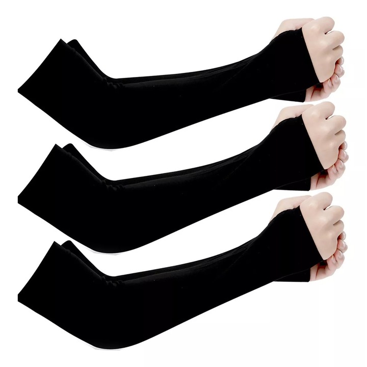 Gonice Karvédő, Lycra, Antimikrobiális, UV védelem, 3 páros készlet, Többszínű