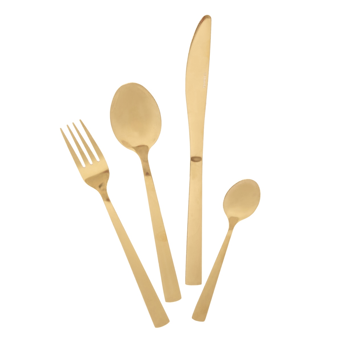 Set De Tacamuri Aurii FABRO 24 Buc HOMLA EMAG ro set-de-tacamuri-aurii-fabro-24-buc-homla-emag-ro