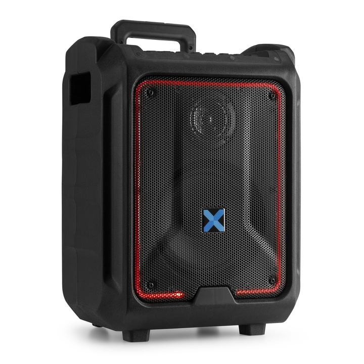 Boxa portabila rezistenta la apa, 8", 200W, Bluetooth/USB/FM, Vonyx SPLASH300