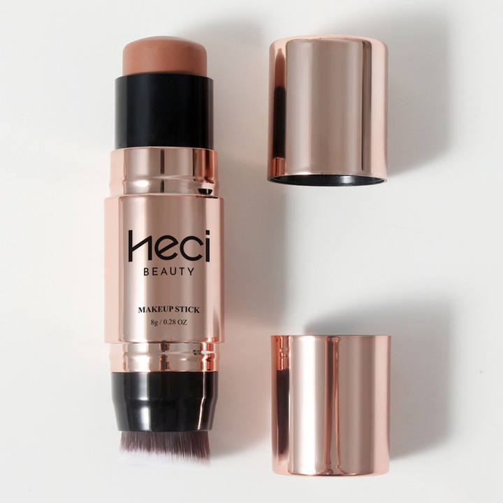 Stick contur iluminator si bronzant, HECI BEAUTY, rezistent la apa, set