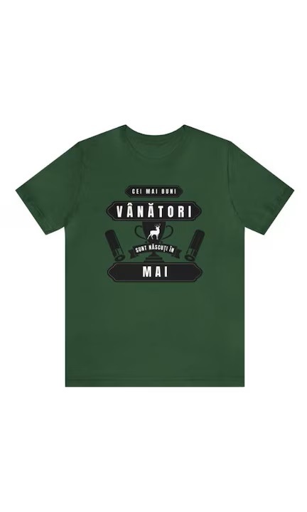 Vadaszpolo, A legjobb vadaszok majusban szuletnek, Zöld, XL