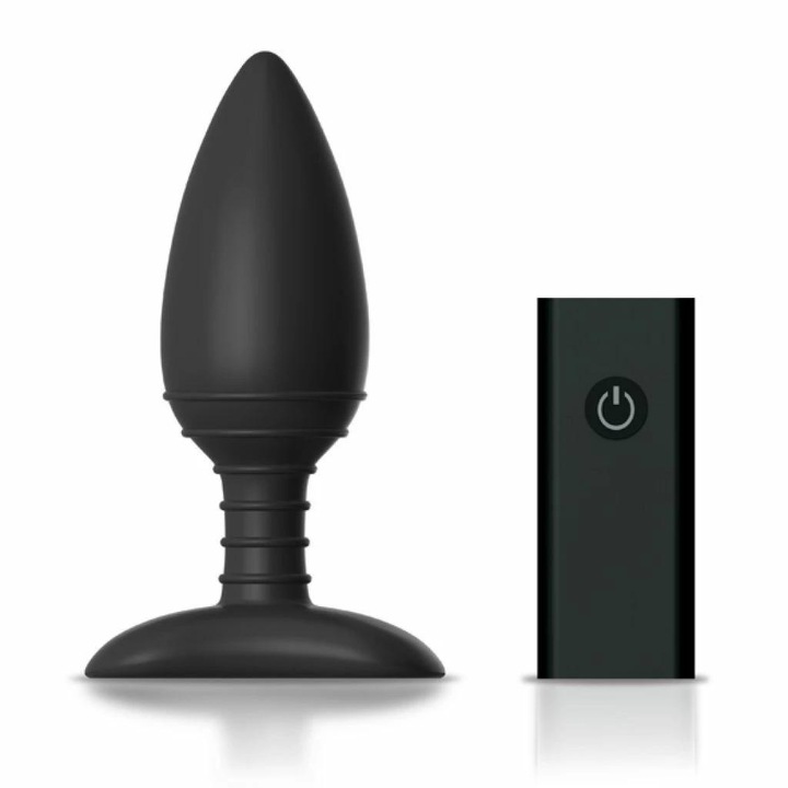 Anális csatlakozó Nexus Ace M távirányítóval, szilikon, 12x4cm, vízálló