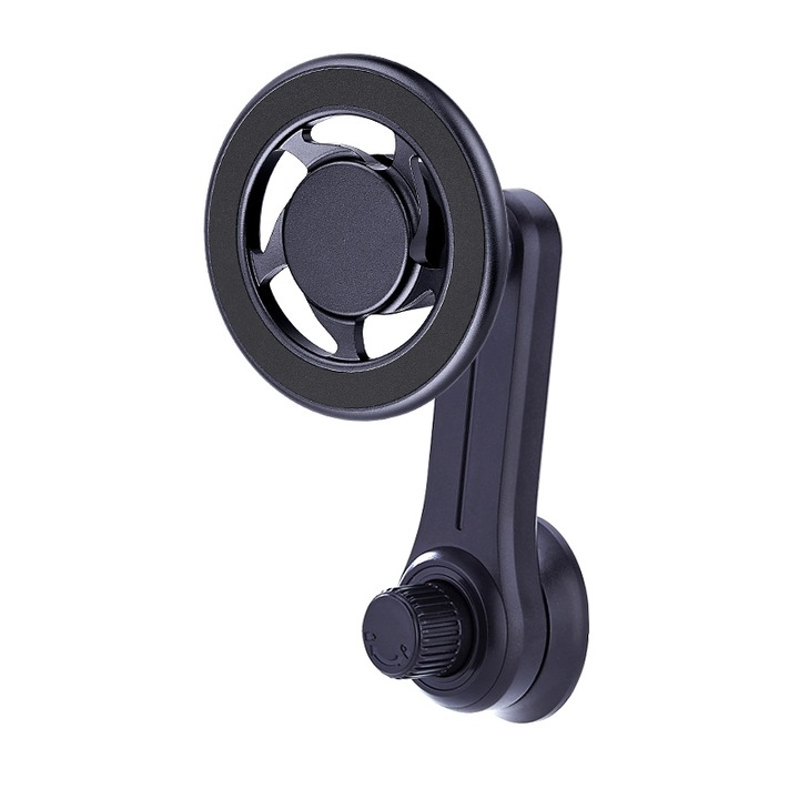 Autós telefontartó, összecsukható, univerzális, erős mágneses erő, fekete, 105x60x60cm