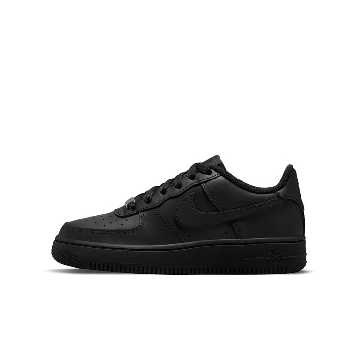 Спортни обувки, Nike, Air Force 1 Le (Gs) Черни, Естествена кожа, Черни, 40 EU