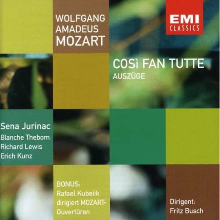 Various Artists - Mozart: Cos ­ Fan Tutte (CD)