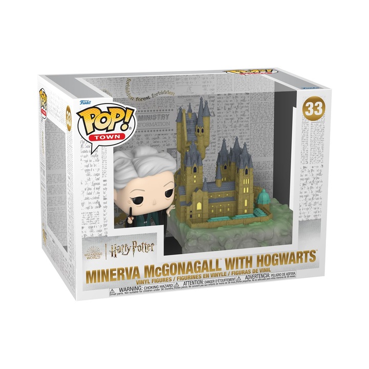 Figurina FunKo, Harry Potter - Chamber of Secrets, Minerva City with Hogwarts