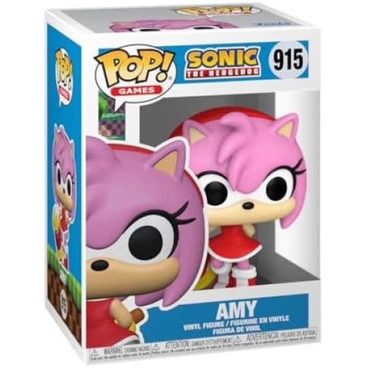 Figurina Sonic the Hedgehog POP Games Vinyl Figure Amy Rose 9 cm