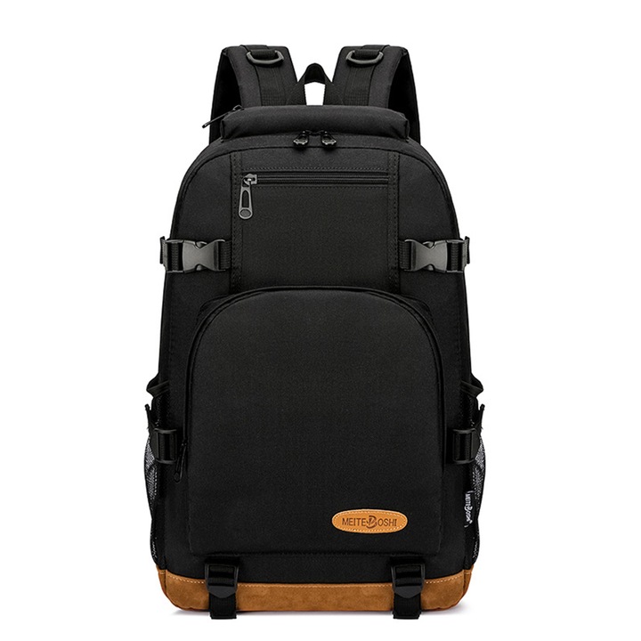 Rucsac pentru laptop, Dollcini, 15,6 inchi, Negru