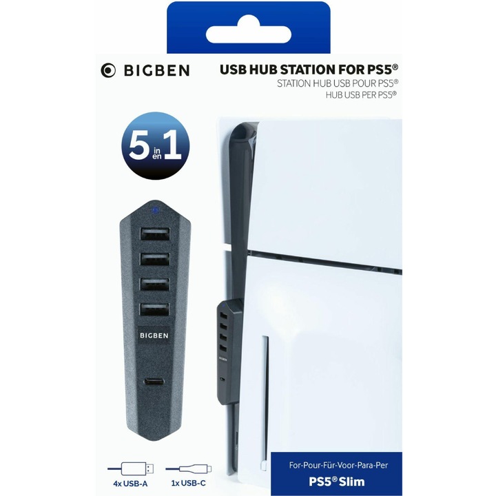 Nacon USB Hub PS5 Slim Konzolokhoz