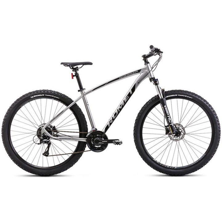Велосипед MTB Romet Rambler R9.3 29", Размер M, Сребрист/Черен