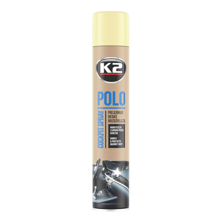 Fedélzeti spray XXL 750ml K2 POLO Vanilla
