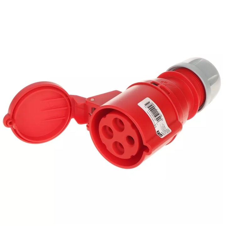 Priza trifazica 4P 32A PCE