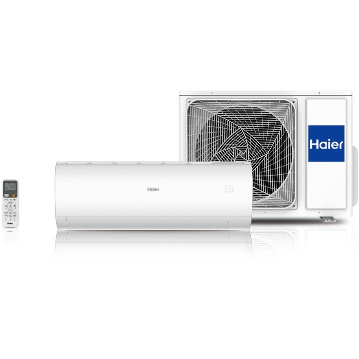 Aparat de aer conditionat Haier PEARL PREMIUM 12000 BTU Wi-Fi, Clasa A+++/A++, UVC Pro, functie iFeel, AS35PBPHRA-PRE, alb