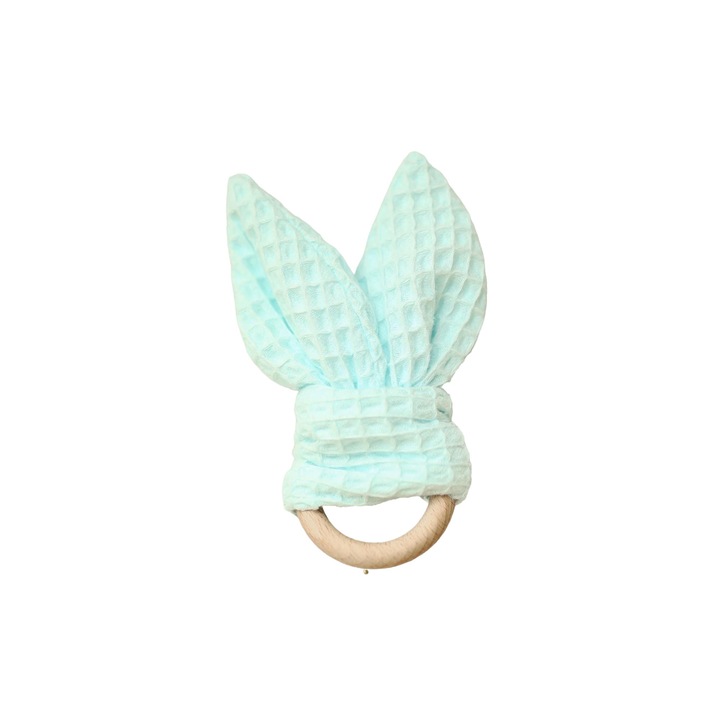 Muminky fogzó játék, bükkfa, természetes pamut, 55mm