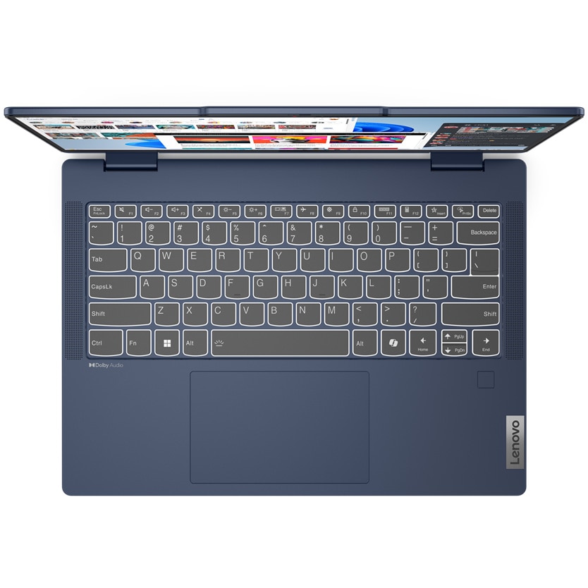 Laptop Lenovo IdeaPad 5 2-in-1 14AHP9 cu procesor AMD Ryzen™ 5 8645HS pana la 5.0GHz, 14 Laptop Lenovo IdeaPad 5 2-in-1 14AHP9 cu procesor AMD Ryzen™ 5 8645HS pana la 5.0GHz, 14