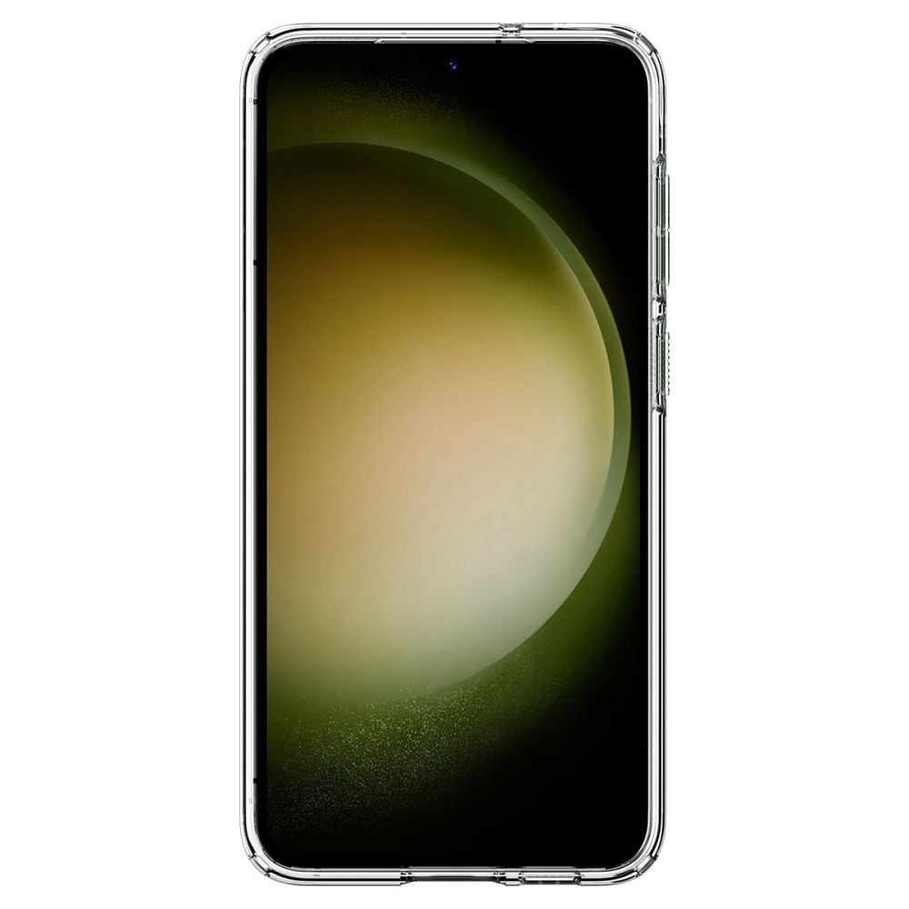 Husa Spigen Cristal Lichid1 pentru Samsung Galaxy S23+ Plus Transparent