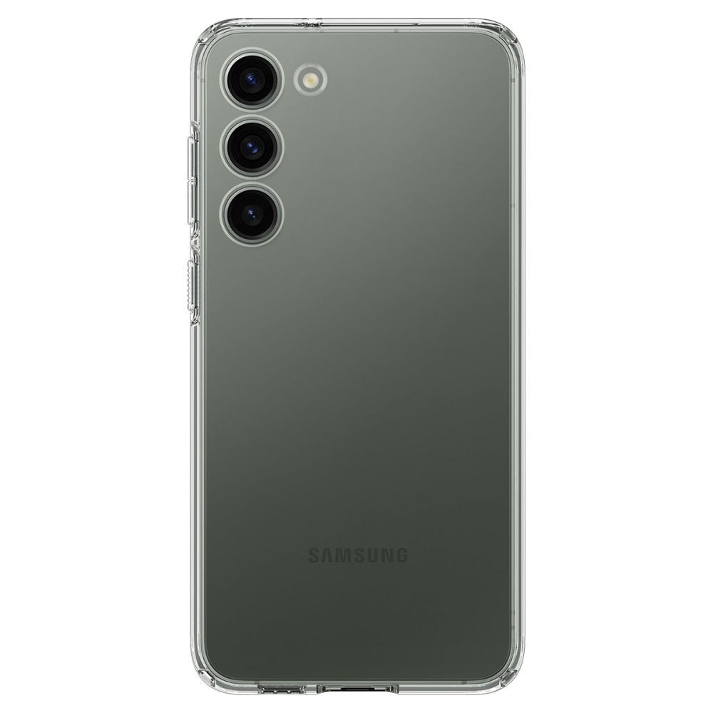 Husa Spigen Cristal Lichid1 pentru Samsung Galaxy S23+ Plus Transparent