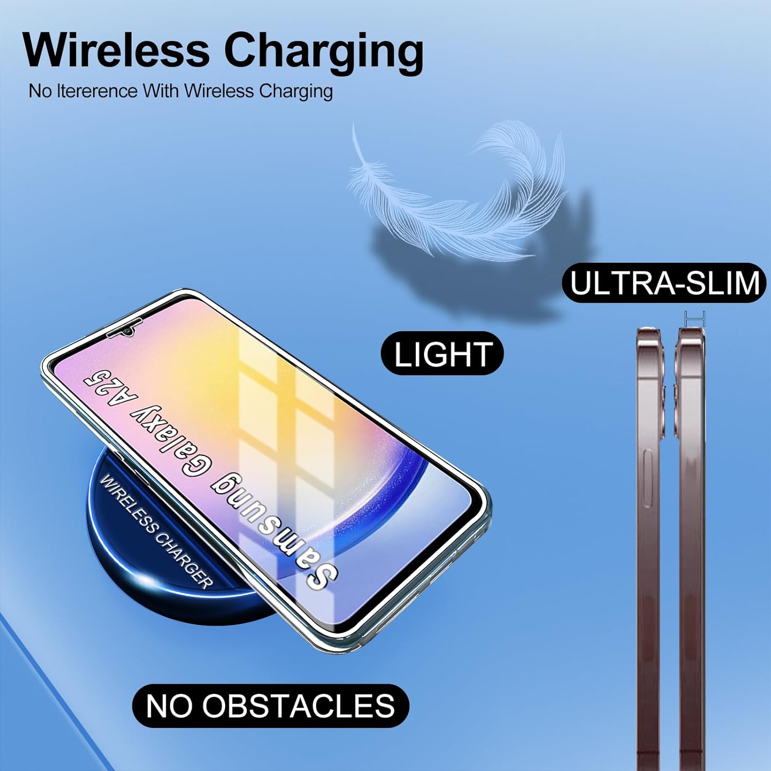 Husa fata plus spate 360 Alc Mobile compatibila cu Samsung Galaxy A25
