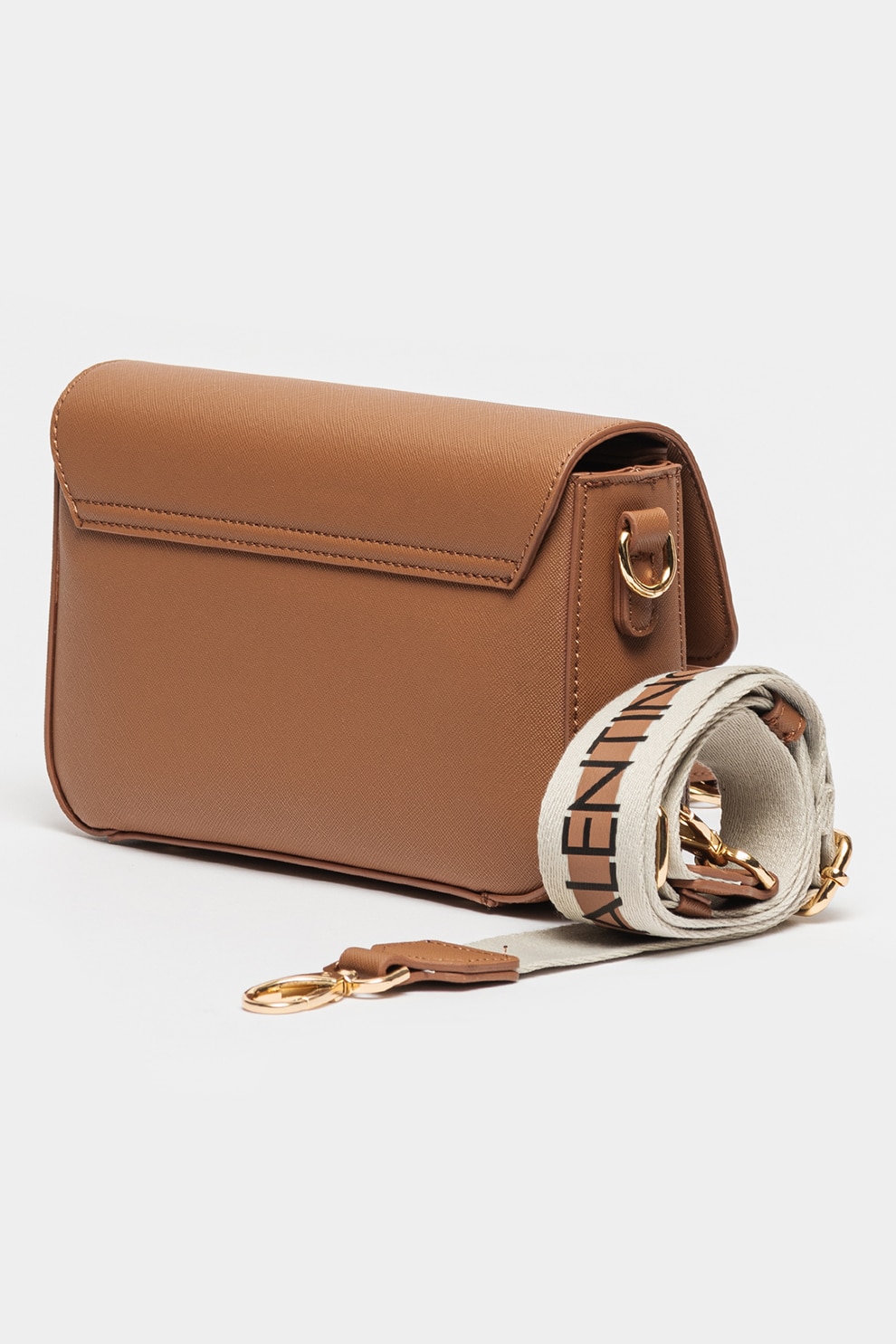 Valentino Bags, Geanta crossbody de piele ecologica cu barete