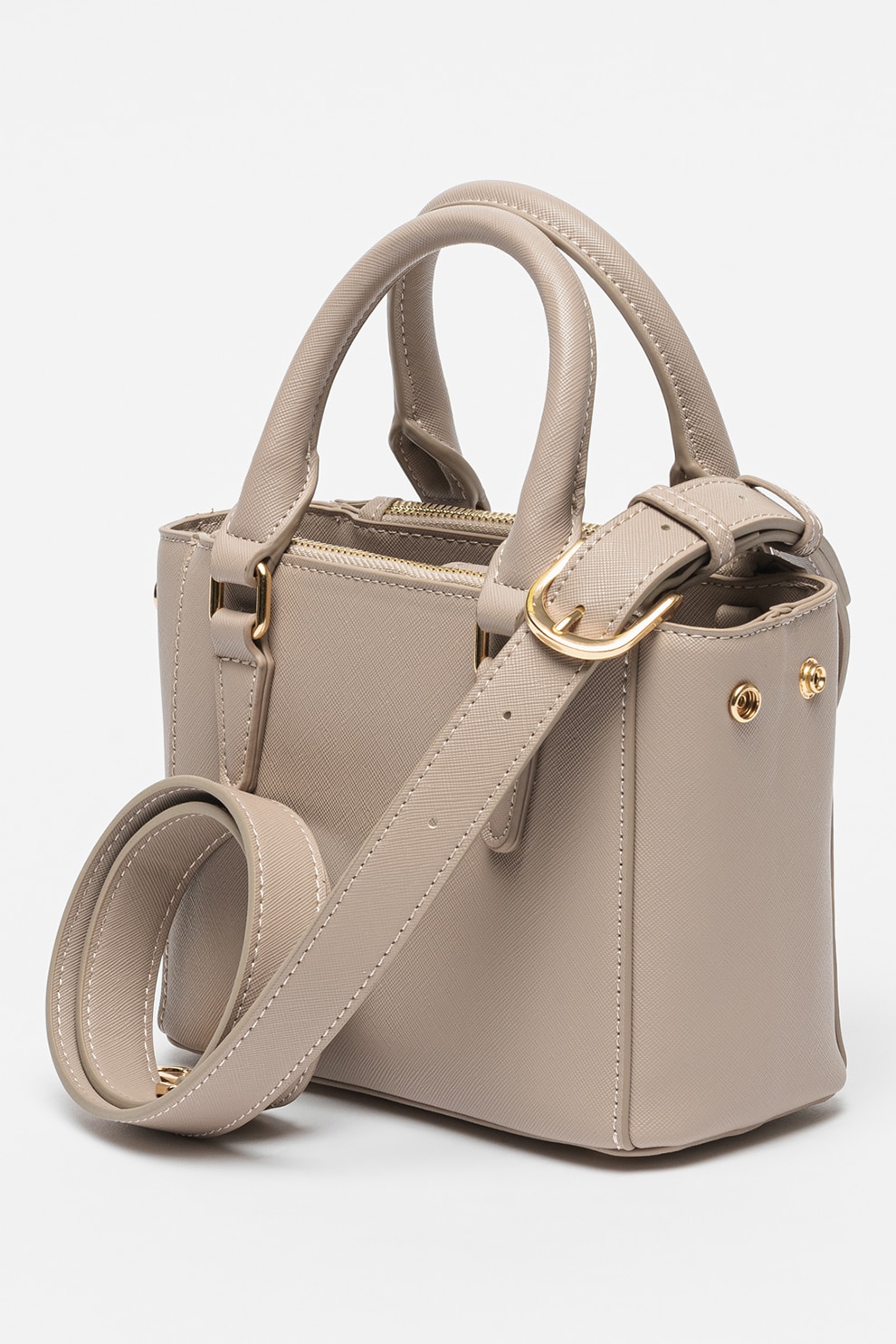 Valentino Bags, Geanta crossbody mica de piele ecologica Zero