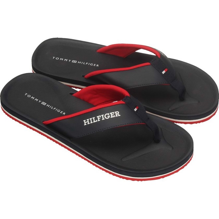 Мъжки чехли Tommy Hilfiger FM0FM05029, Червен/Тъмносин, 42